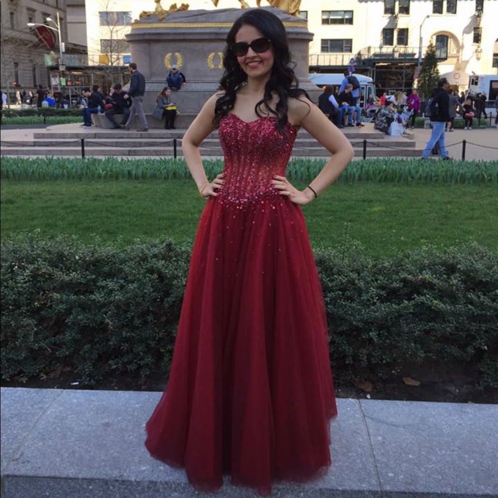 Jovani prom ballgown dress